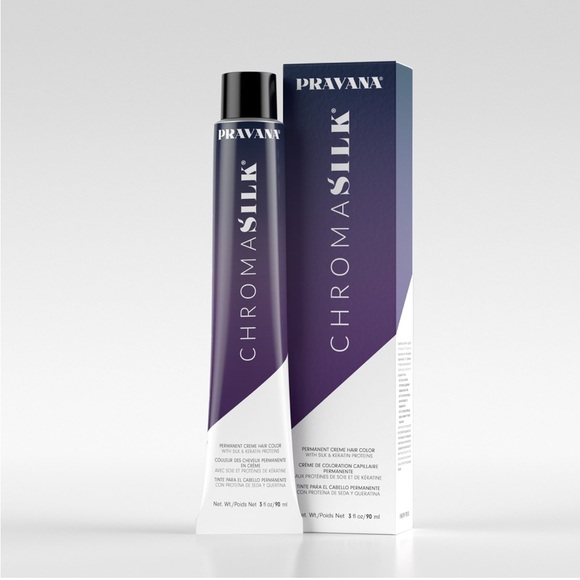 Pravana Other - NIB Pravana ChromaSilk Permanent Creme Hair Color 7.43 Copper Golden Blonde